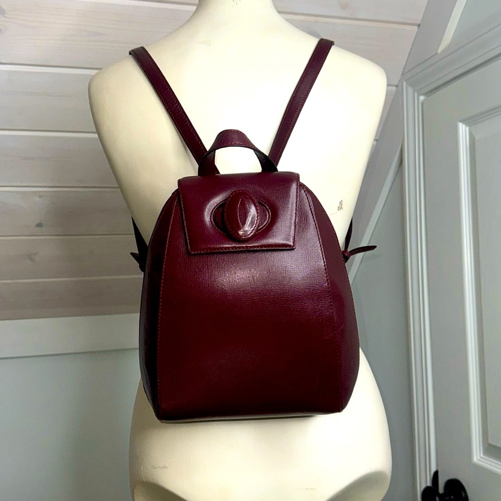 Cartier Leather Backpack - image 1